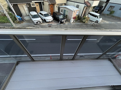 【バルコニー】 | 大山崎町新築戸建貸家