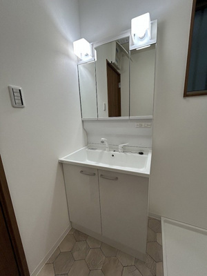 【洗面所】 | 大山崎町新築戸建貸家