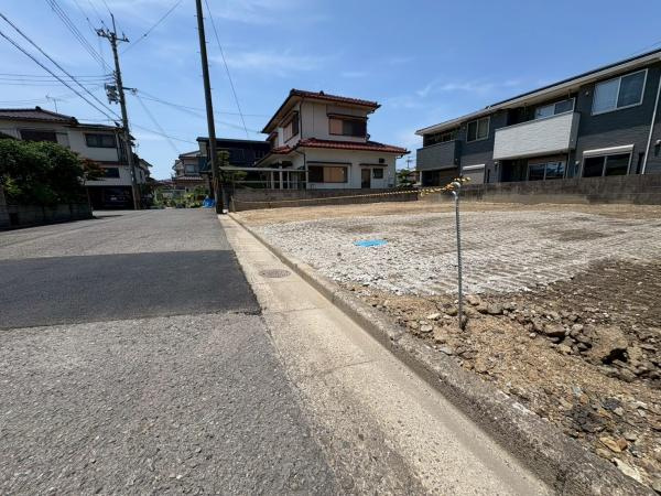 和歌山市木ノ本　土地の前面道路含む現地写真