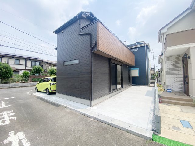 祝　成約済み　八王子市　清川町　新築戸建ての外観|～仲介手数料無料☆八王子ひなた不動産～　八王子市清川町　新築戸建