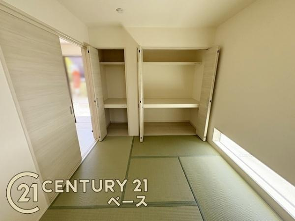 リーブルガーデン芝 ２号棟 ／新築一戸建の和室|■現地撮影写真■ほっこり落ち着ける和室となっております。