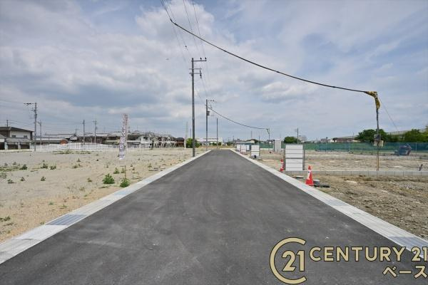 磯城郡田原本町大字黒田の売地の前面道路含む現地写真|■現地撮影写真■落ち着いた雰囲気の閑静な住宅地内です！