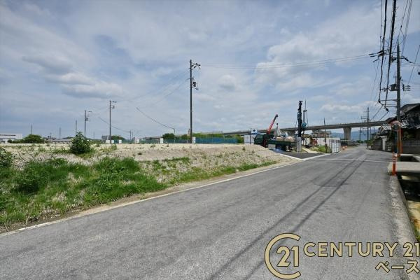 磯城郡田原本町大字黒田の売地の前面道路含む現地写真|■現地撮影写真■緑豊かな気持ちの良い住環境！