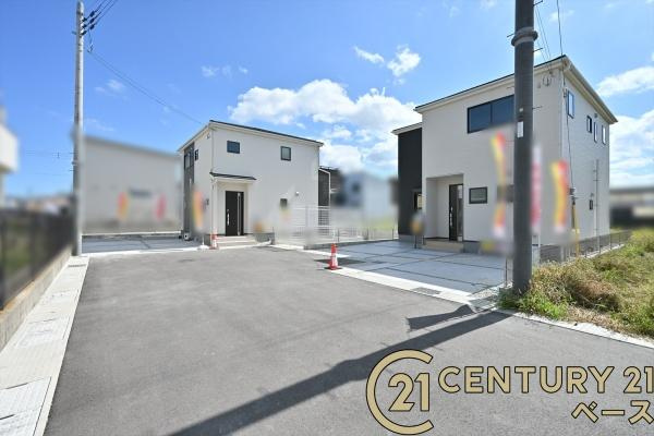 リーブルガーデン曽我町 ４号棟 ／新築一戸建の前面道路含む現地写真|■現地撮影写真■前面道路は広々６ｍ！