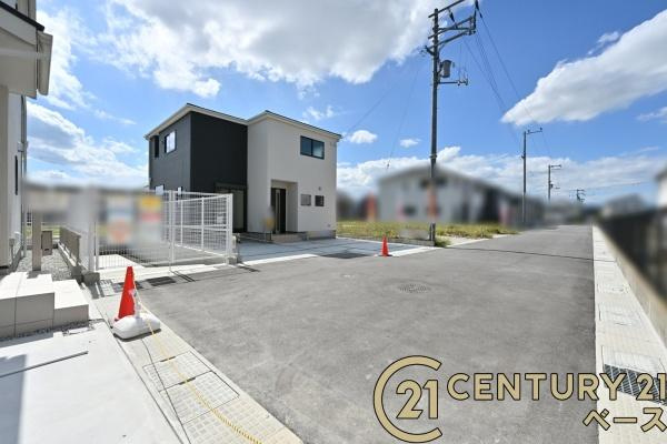 リーブルガーデン曽我町 ４号棟 ／新築一戸建の前面道路含む現地写真|■現地撮影写真■落ち着いた雰囲気の閑静な住宅地内です！