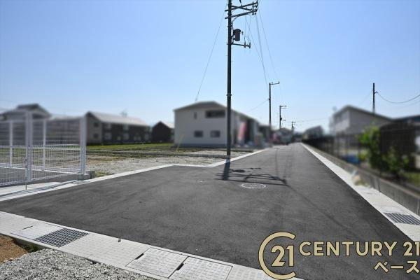 リーブルガーデン曽我町 １号棟 ／新築一戸建の前面道路含む現地写真|■現地撮影写真■落ち着いた雰囲気の閑静な住宅地内です！