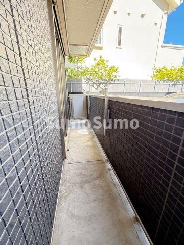 ディアコート住吉本町のバルコニー