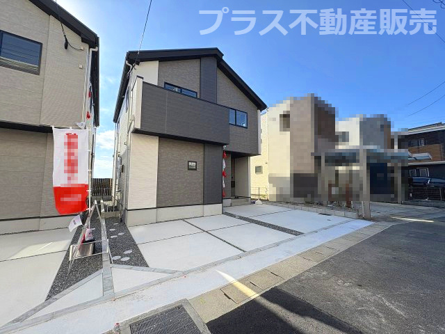 【外観】 | 福岡市東区名島4丁目4期　1号棟（全2棟）【仲介手数料無料・0円】 | 完成しました。物件内部もご見学頂けます。プラス不動産販売にお任せ下さい。