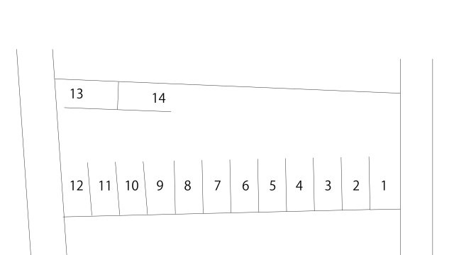 トイパーキングの区画図