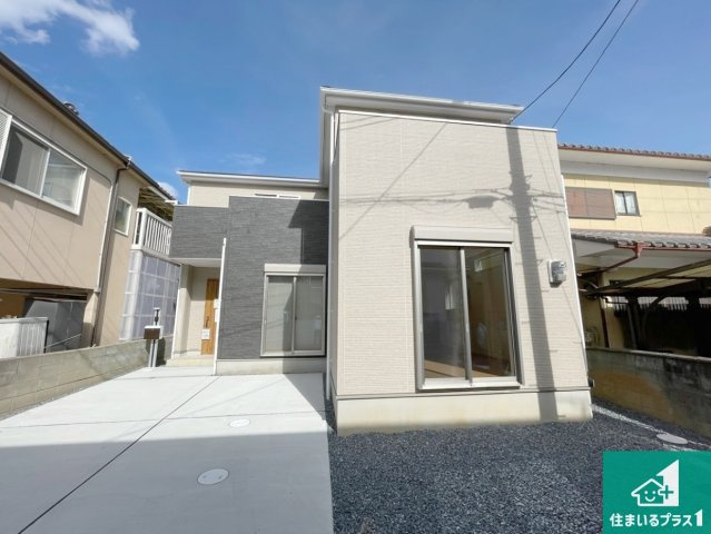 亀岡市篠町篠下中筋　第1期　新築一戸建ての外観|お客様に長く安心して住んでいだだける事にこだわった家づくり！住んでからのアフターサービスにもしっかりと取り組んでいます！