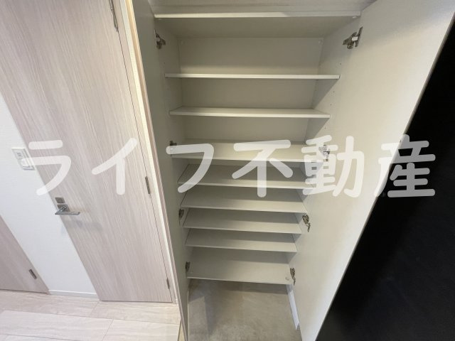 S-RESIDENCE高井田Centralの収納|ちょっとした収納スペースも充実しています