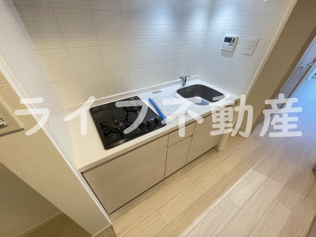 S-RESIDENCE高井田Centralのキッチン|お料理しやすいキッチンです