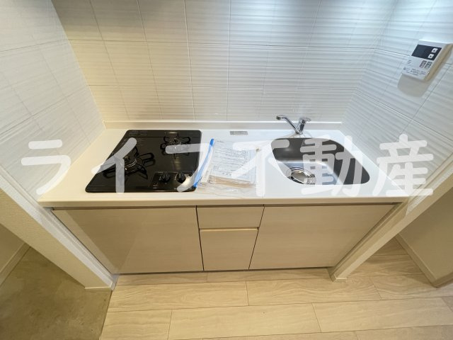 S-RESIDENCE高井田Centralのキッチン|きれいなキッチンです
