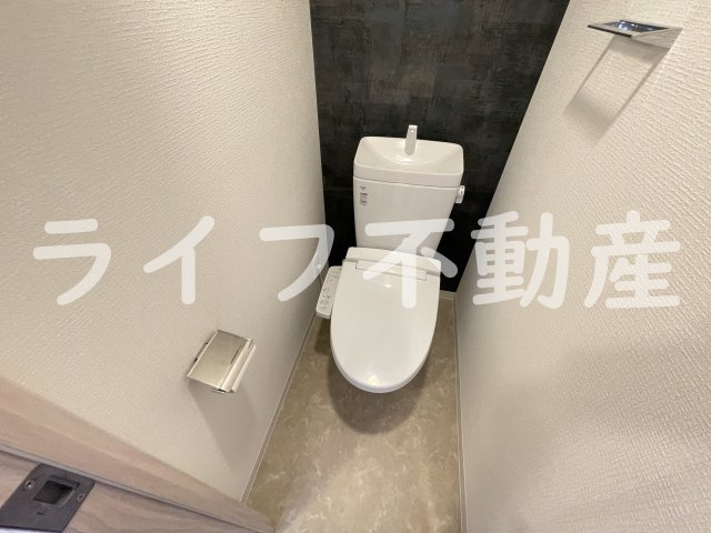 S-RESIDENCE高井田Centralのトイレ|落ち着いたトイレです