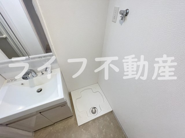 S-RESIDENCE高井田Centralの洗面所|使いやすい洗面所です