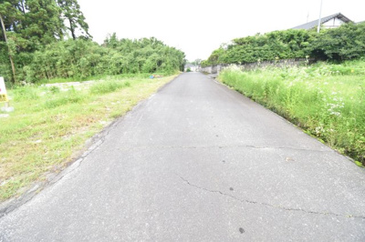 【前面道路含む現地写真】 | 鹿屋市吾平町下名　売地(2号地)