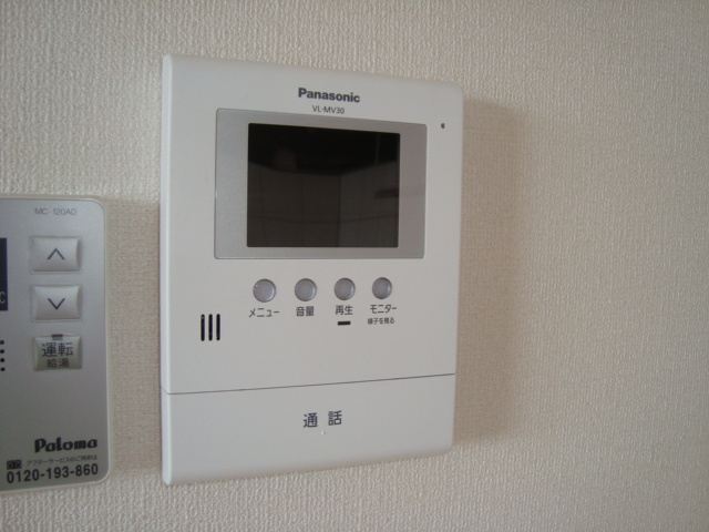 リッツ・ハイムのセキュリティ|カメラ付インターホン