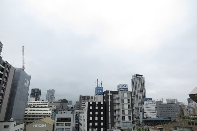 プレサンス難波OCAT前の展望