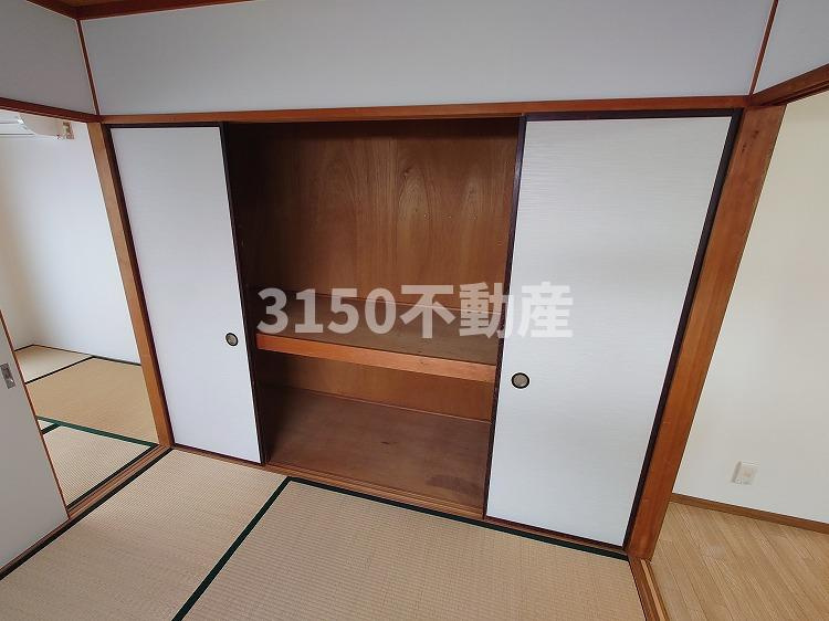 白山パレドールの収納