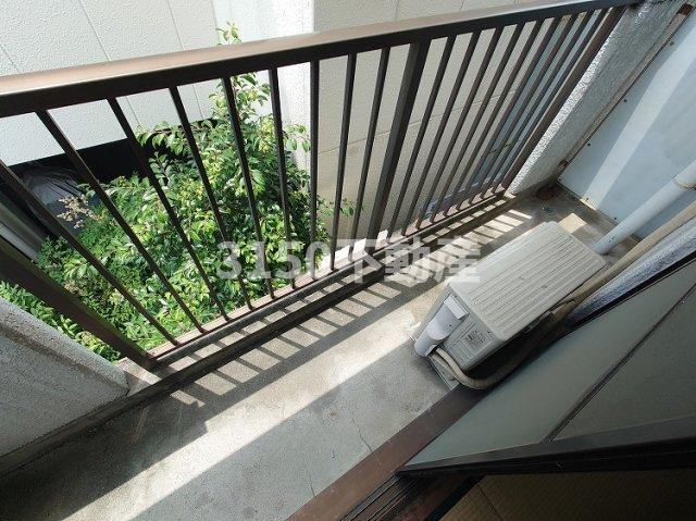 白山パレドールのバルコニー