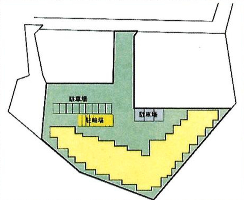 藤沢市辻堂3丁目　中古テラスハウスの区画図