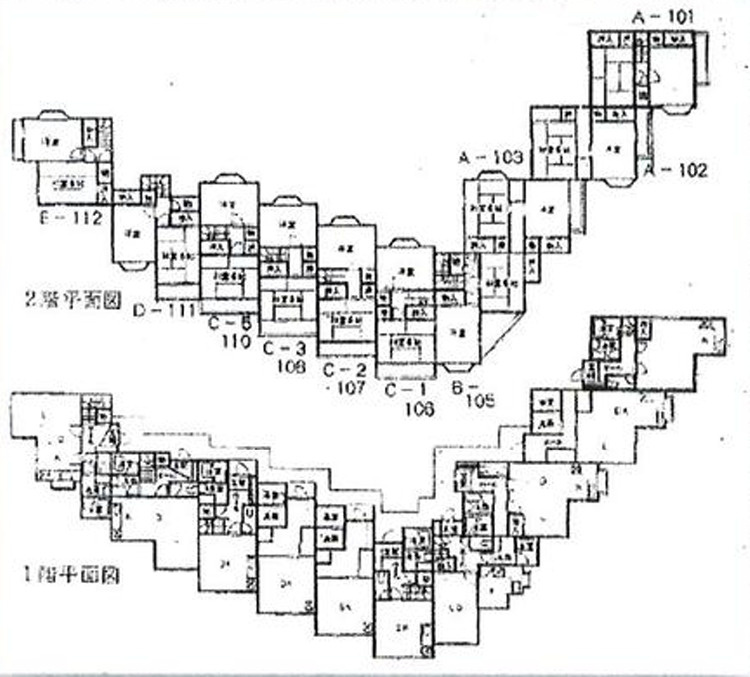 藤沢市辻堂3丁目　中古テラスハウスの間取り
