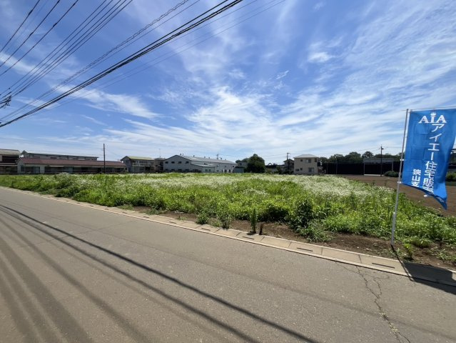土地 ふじみ野市大井武蔵野 の前面道路含む現地写真|建築条件無し！