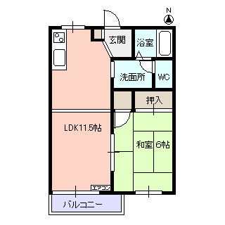 アーバンパレスの間取り