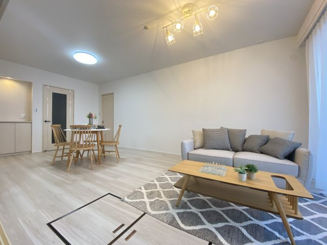 【居間・リビング】 | コアマンションルネス九品寺