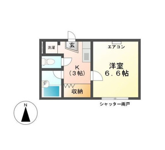 【間取り】 | 松阪市駅部田町2棟売アパート
