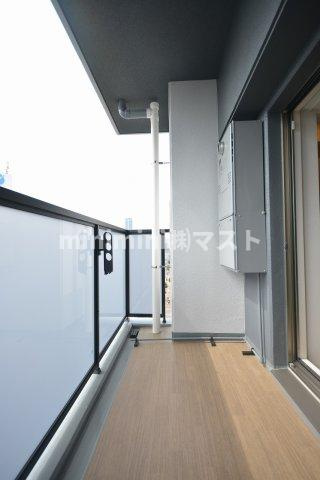 アーバネックス大阪城北のバルコニー