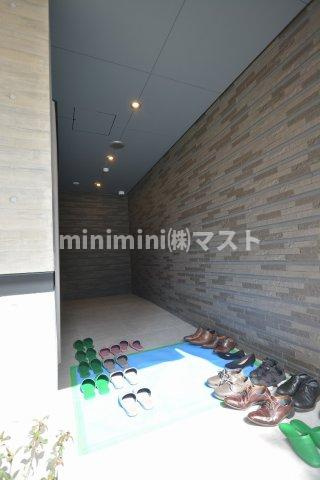 アーバネックス大阪城北のエントランス