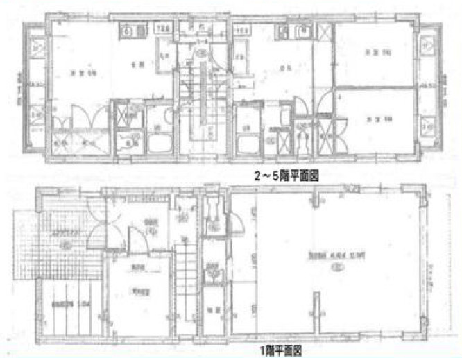戸田市喜沢１丁目のビルの間取り