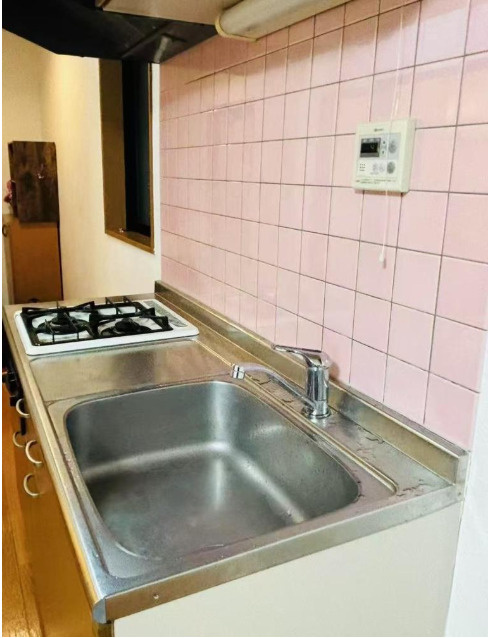 東京都江東区大島2丁目　一棟アパート　現況満室稼働中のキッチン