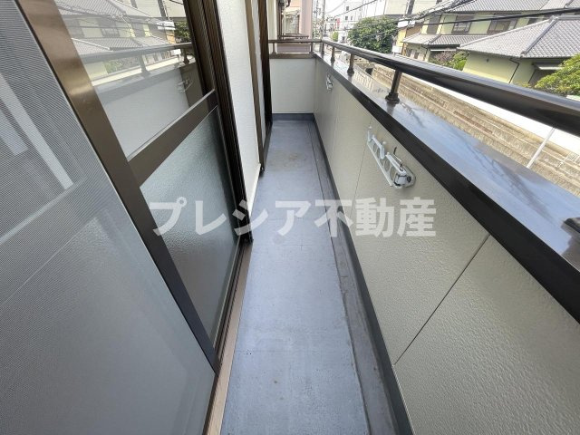 サンサンハイツのバルコニー