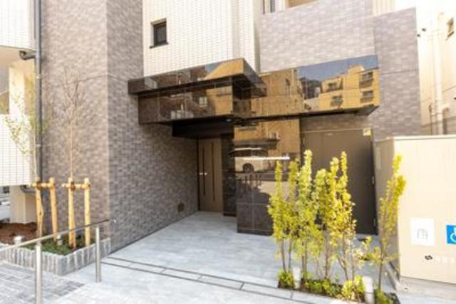 グランハイツ曙橋のエントランス| 