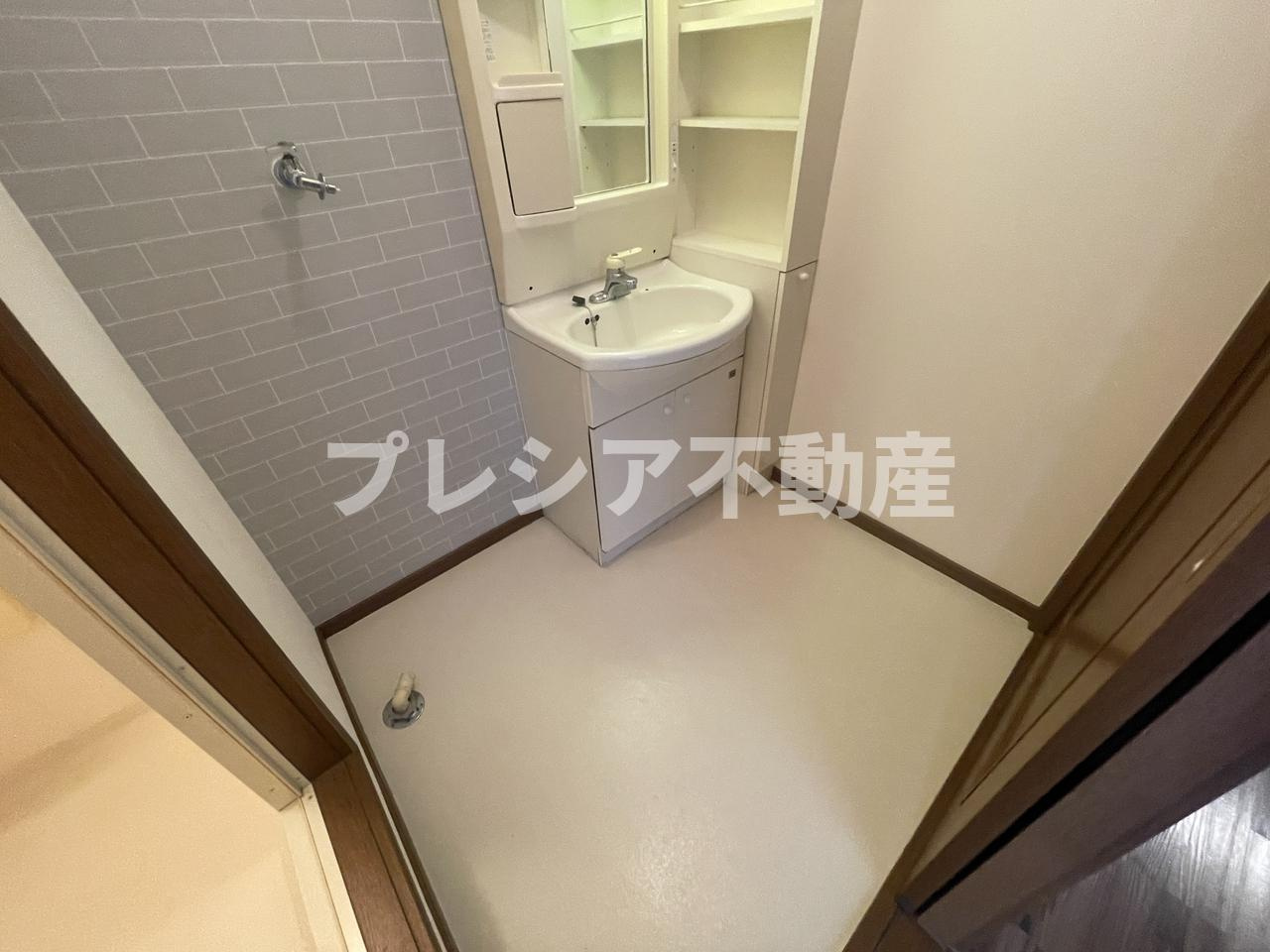 甲子園ハイツの洗面所