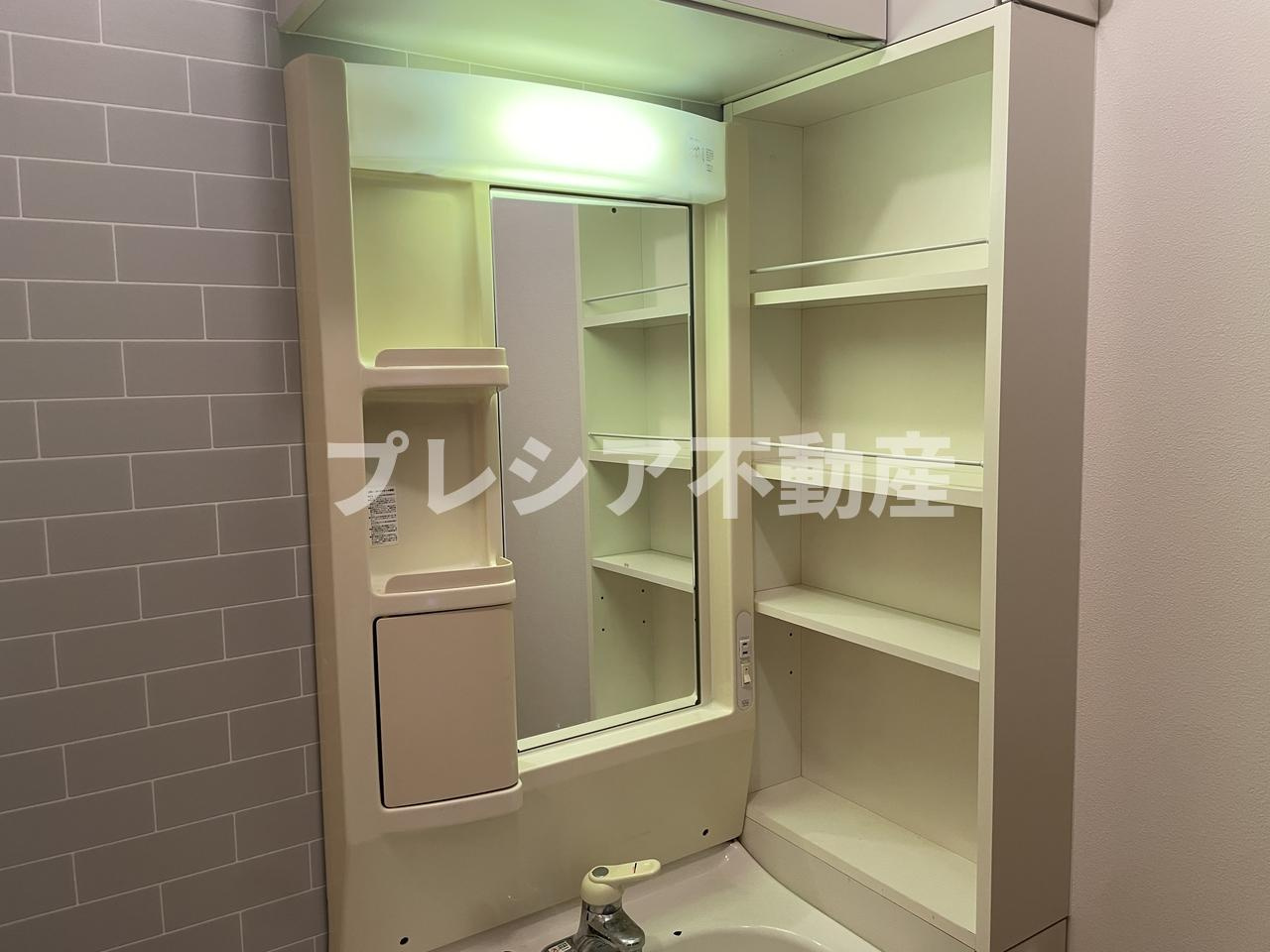 甲子園ハイツの独立洗面台