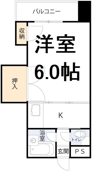 【間取り】 | Collection中崎Ⅰ