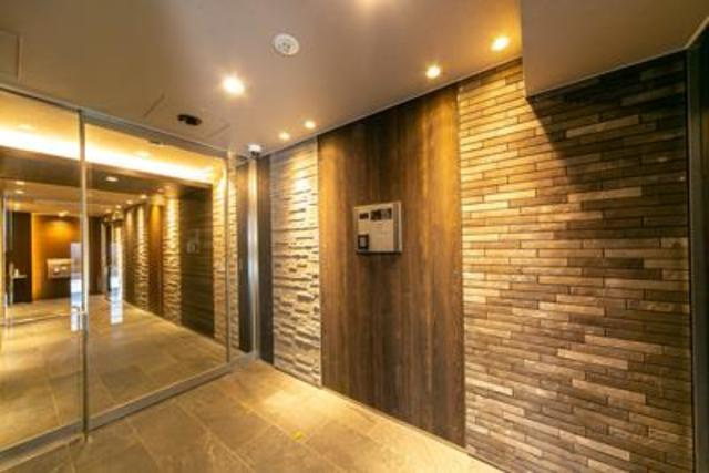 パークアクシス市谷加賀町のロビー| 