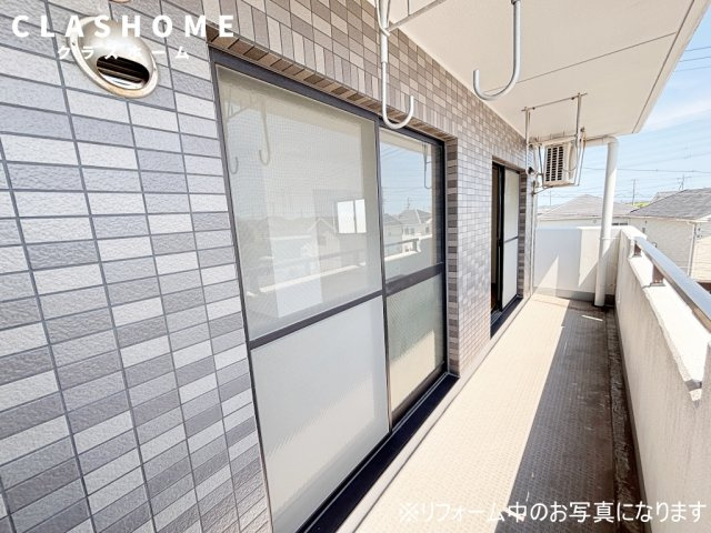 プロムナード22　　刈谷市近郊の賃貸はクラスホーム刈谷店のバルコニー