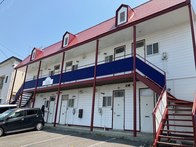 コーポラスセゾンⅢの外観|おしゃれな外観です