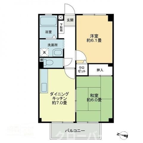 フォブール綾歌の間取り|間取図