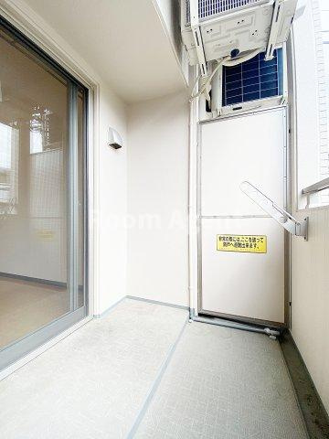 クレスト覚王山のバルコニー