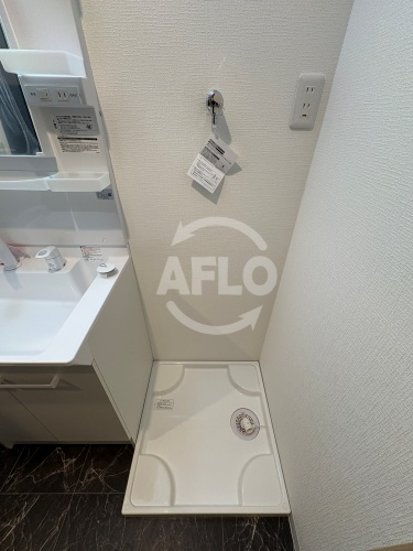 wiz Abenoの設備|wiz Abeno　室内洗濯置き場