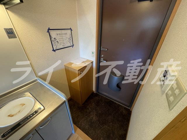 ミラーハイツIIIの玄関|きれいな玄関です