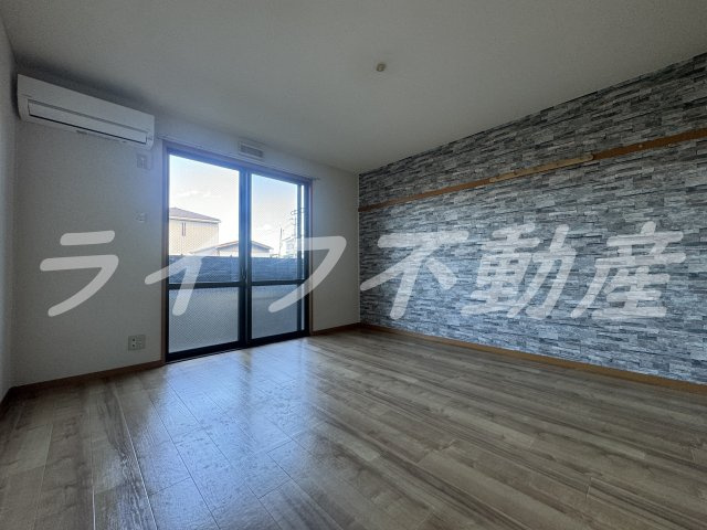 ミラーハイツIIIの洋室|ゆったりした洋室です