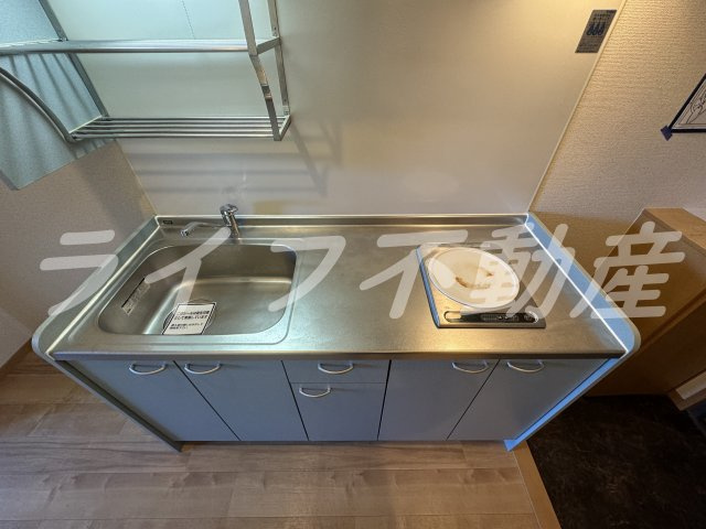 ミラーハイツIIIのキッチン|きれいなキッチンです