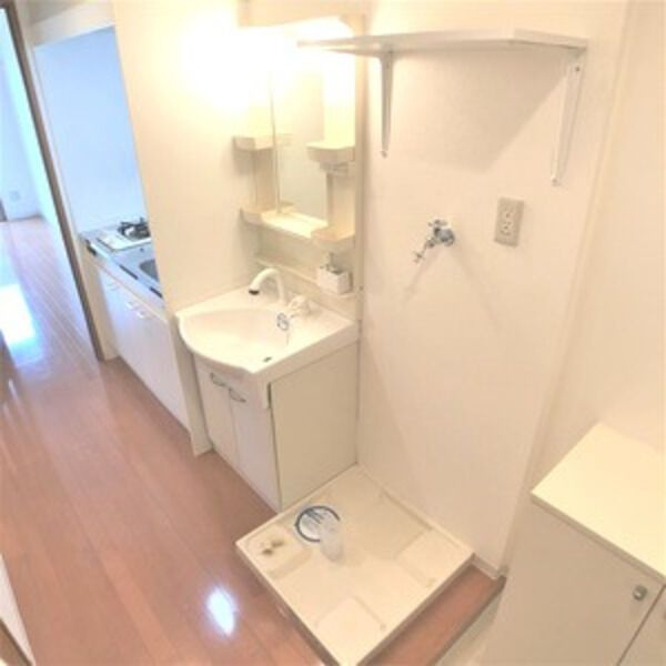 レジデンスTH浄心の洗面所