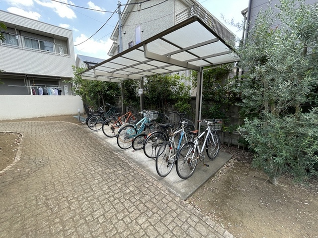サンティエのその他共用部分|★屋根付き駐輪場★
